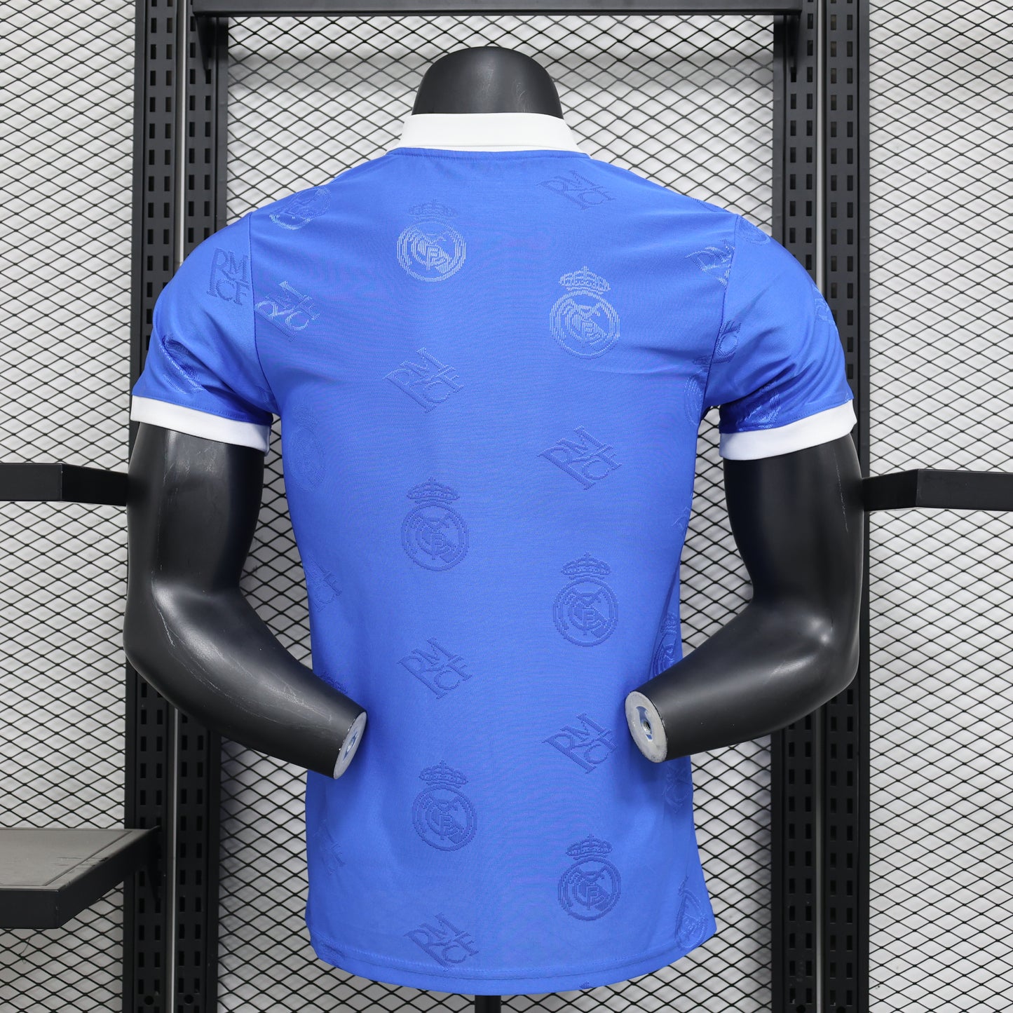 Camiseta Real Madrid Polo Azul 2025/26 Versión Jugador
