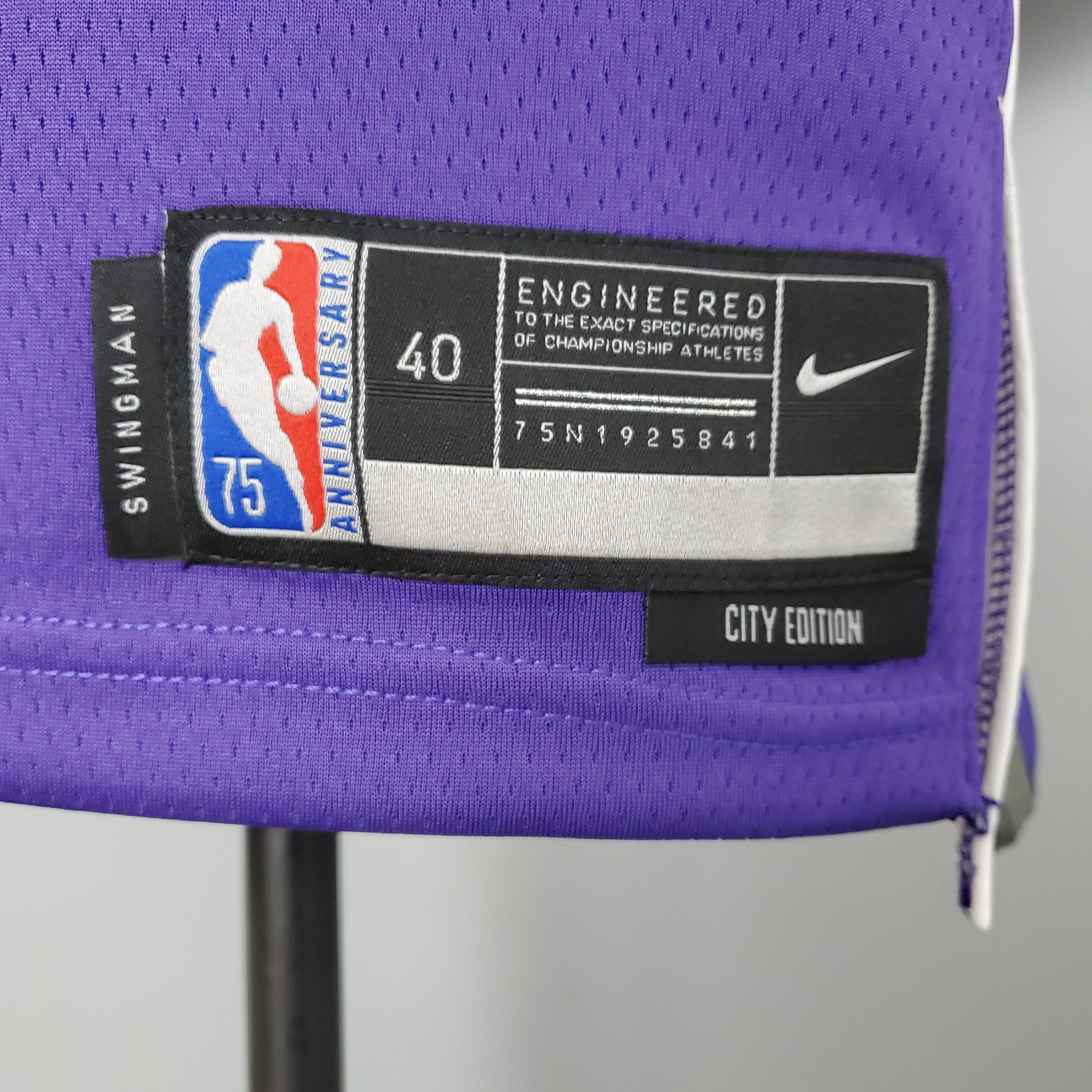 Sacramento Kings Camiseta Morada Clásica