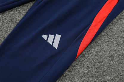 Buzo Completo Manchester United Azul Rojo