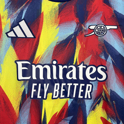 Camiseta Arsenal Multicolores 2025/26 Versión Fan