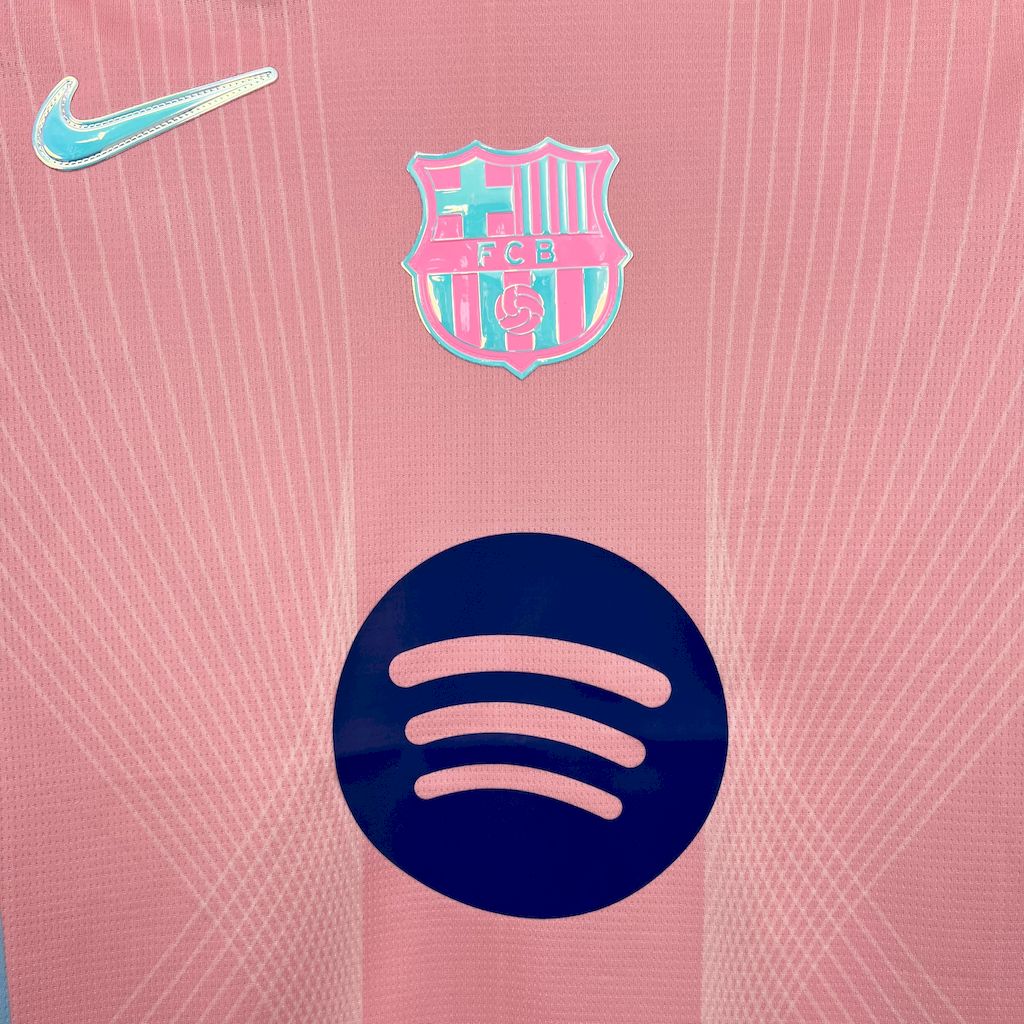 Camiseta FC Barcelona Edición Especial Rosa 2025/26 Versión Fan