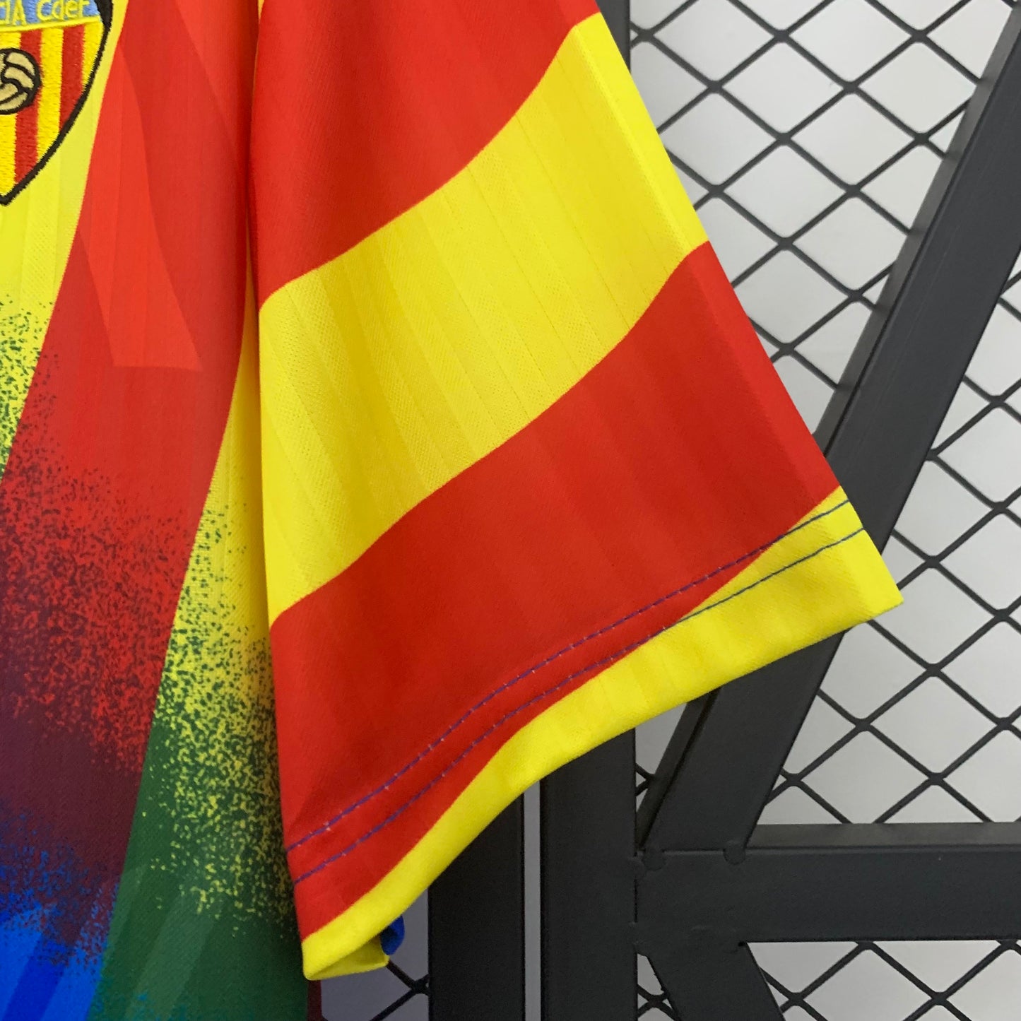 Camiseta Valencia CF Visita Retro 1995/96 Versión Fan