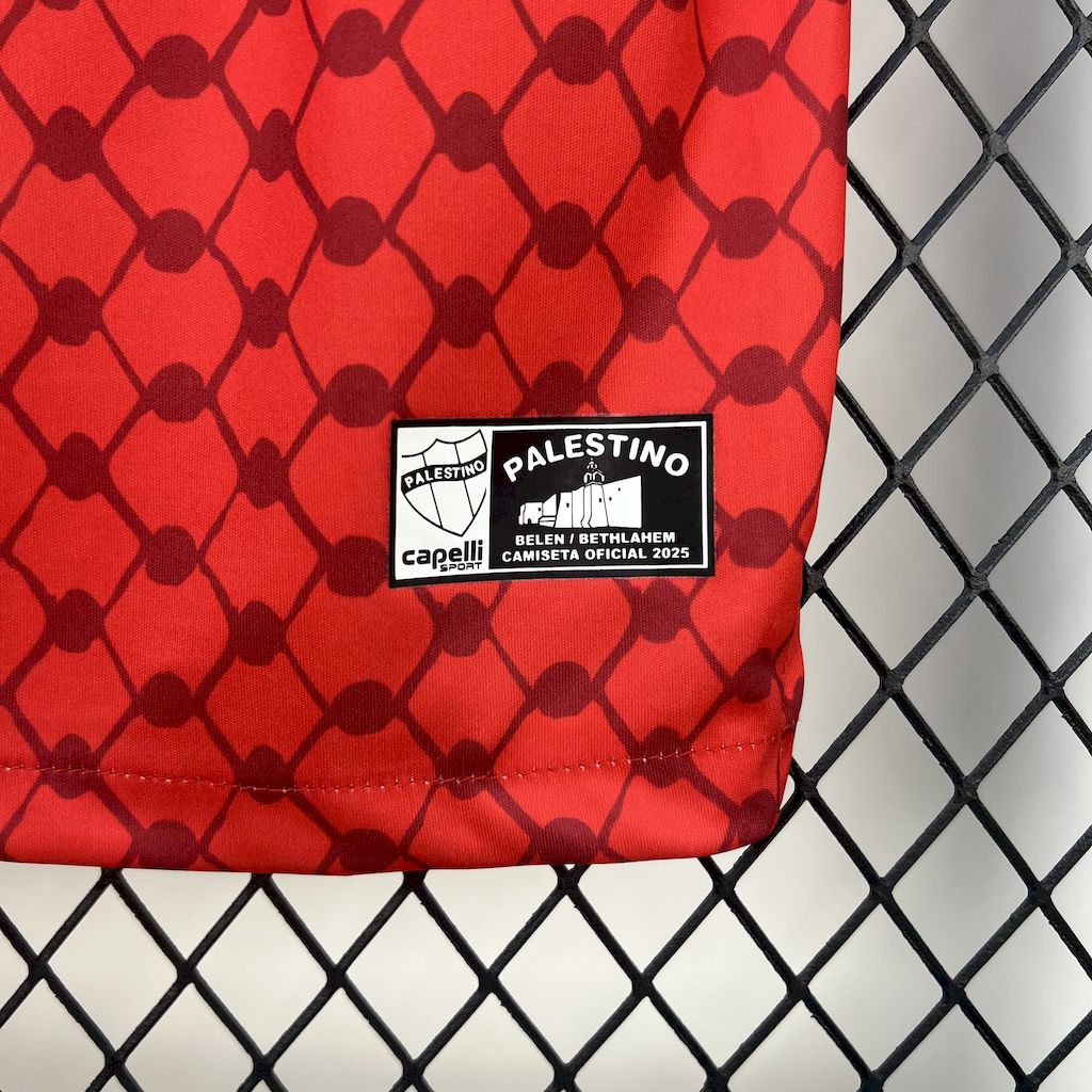 Camiseta Palestino Tercera 2025/26 Versión Fan