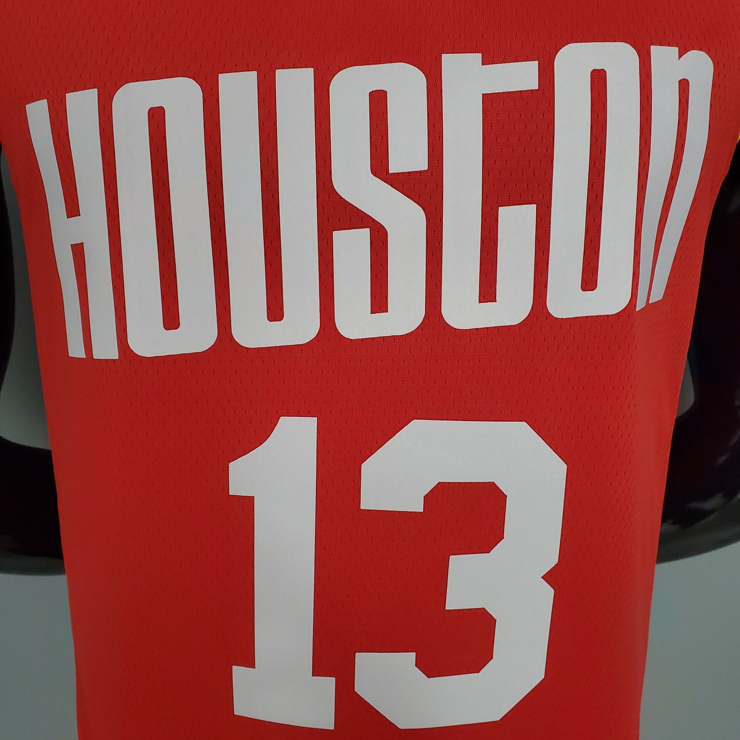 Camiseta Houston Rockets "Retro" Clásica Roja