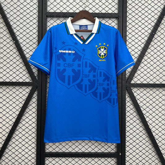Camiseta Brasil Visita Retro 1993/94 Versión Fan