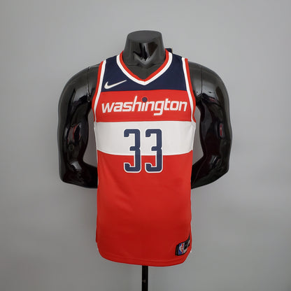 Camiseta Washington Wizards Camiseta Azul Roja Clásica
