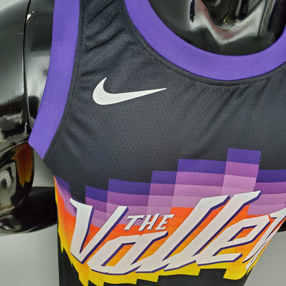 Camiseta Phoenix Suns "The Valley - City Edition" Negra