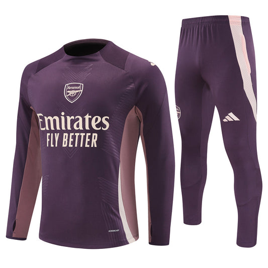 Buzo Completo Arsenal Morado Rosado