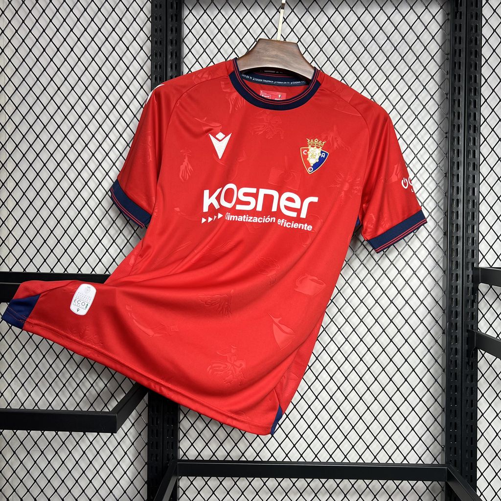 Camiseta Osasuna Local 2024/25 Versión Fan