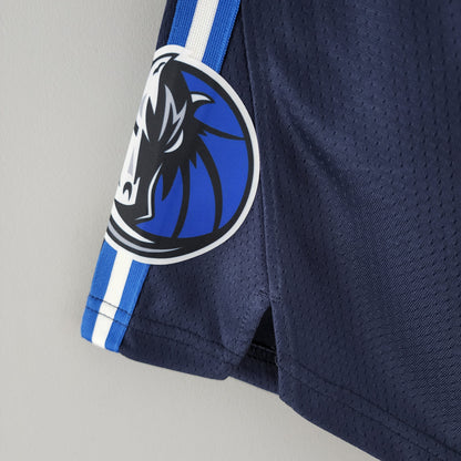 Camiseta Dallas Mavericks Shorts Azul Royal