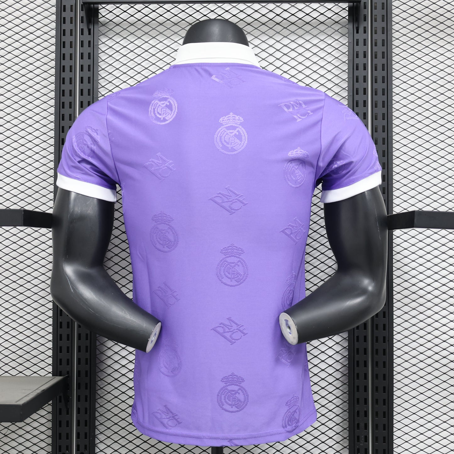 Camiseta Real Madrid Polo Morada 2025/26 Versión Jugador