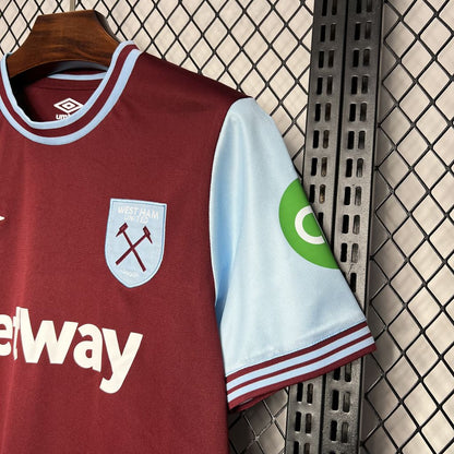 Camiseta West Ham United Local 2024/25 Versión Fan