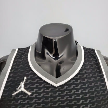 Camiseta Sacramento Kings Camiseta Negra Clásica