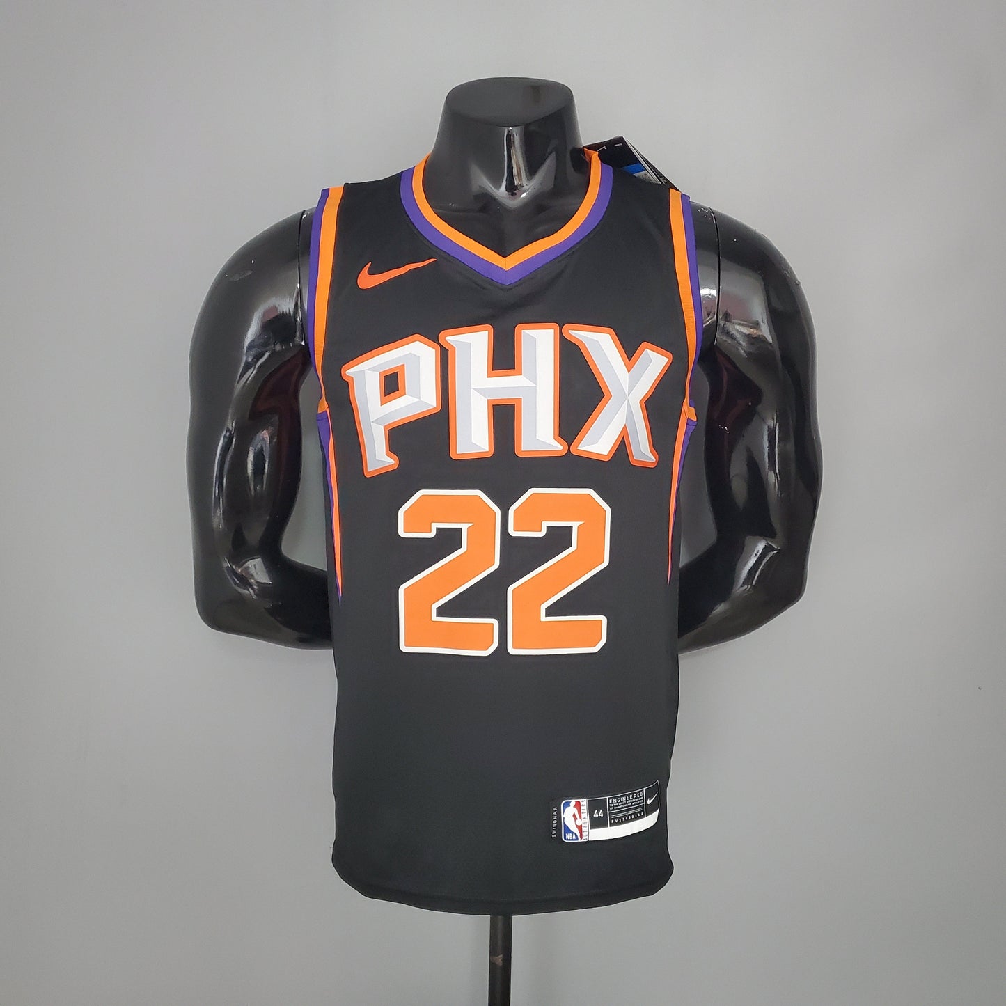 Camiseta Phoenix Suns Camiseta Negra Clásica