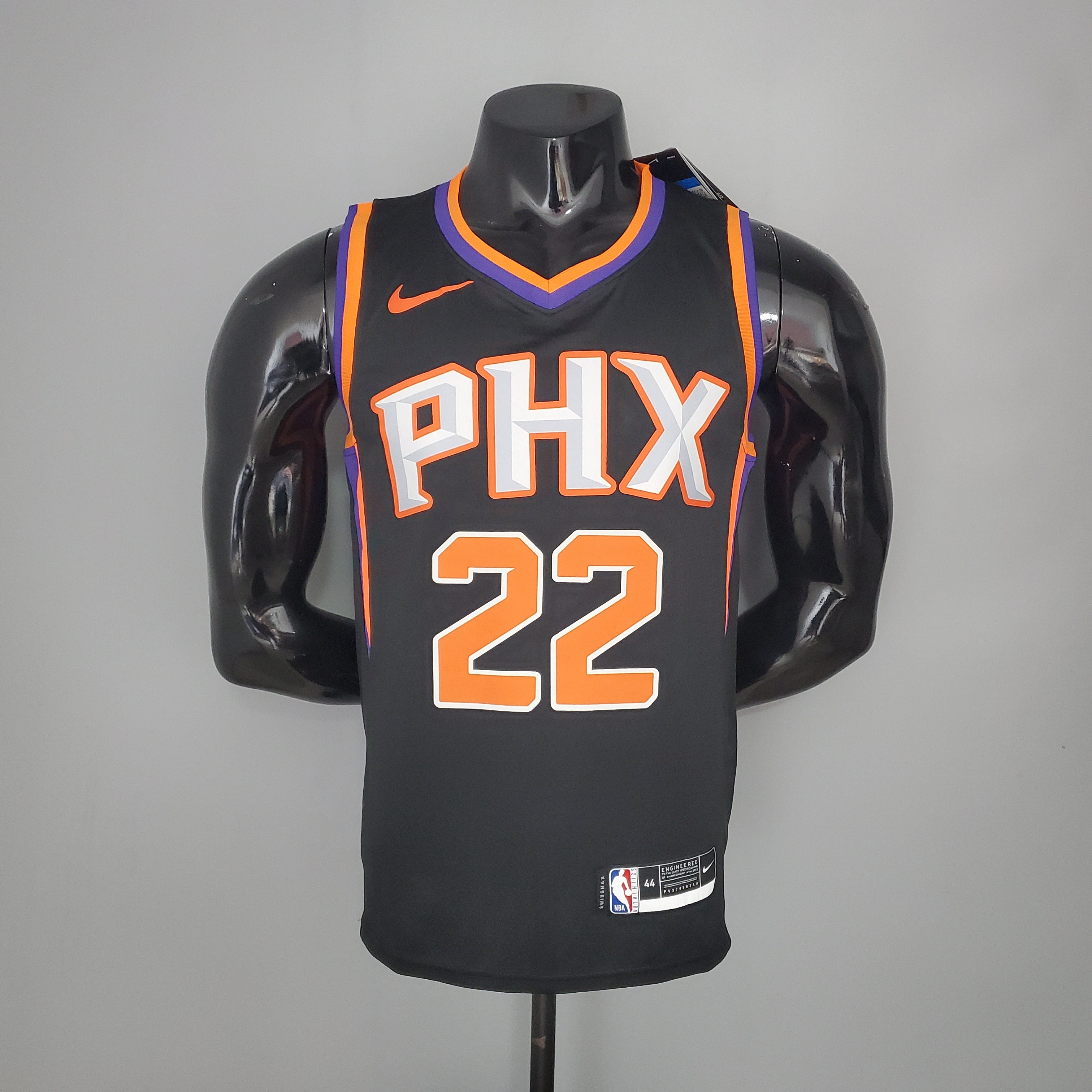 Phoenix Suns Camiseta Negra Clásica