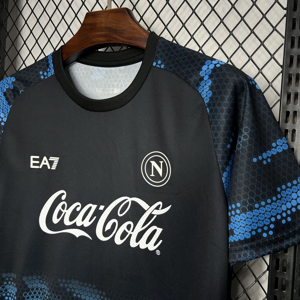Camiseta Napoli Pre Partido 2024/25 Versión Fan