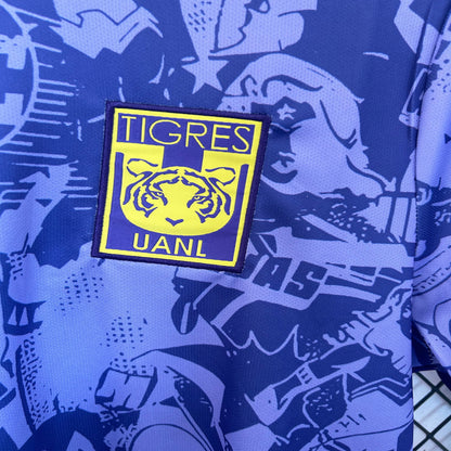 Camiseta Tigres Pre-Partido 2025/26 Versión Fan