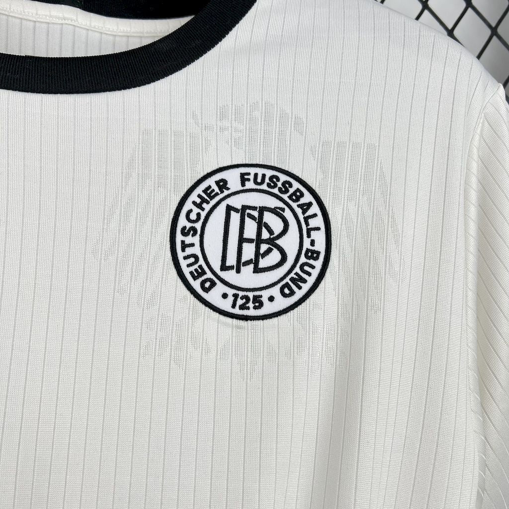 Camiseta Alemania 125 Aniversario Blanco 2025/26 Versión Fan