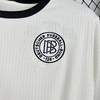 Camiseta Alemania 125 Aniversario Blanco 2025/26 Versión Fan