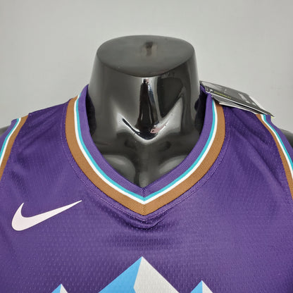 Camiseta Utah Jazz "Retro Mountain" Morada
