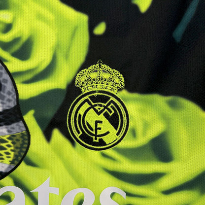 Camiseta Real Madrid Edición Green Snake 2025/26 Versión Fan