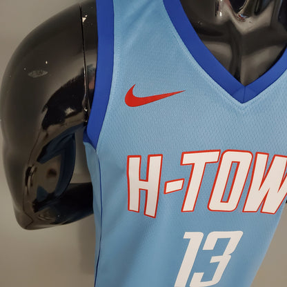 Camiseta Houston Rockets "H-Town" Celeste