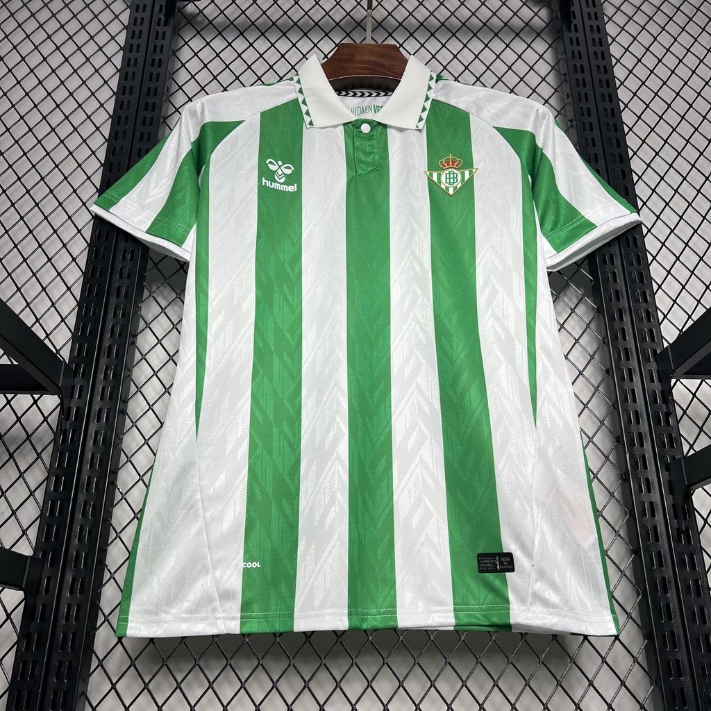 Real Betis Local Sin Sponsors 2024/25 Versión Fan