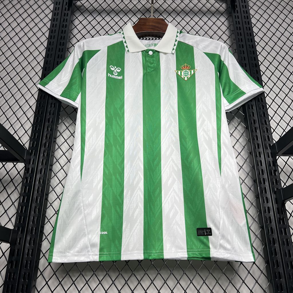 Camiseta Real Betis Local Sin Sponsors 2024/25 Versión Fan