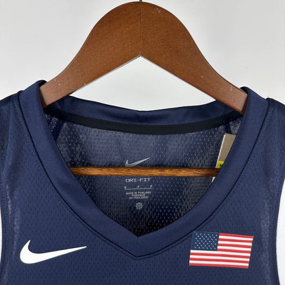 Camiseta Olimpic USA 2024 Visita NBA