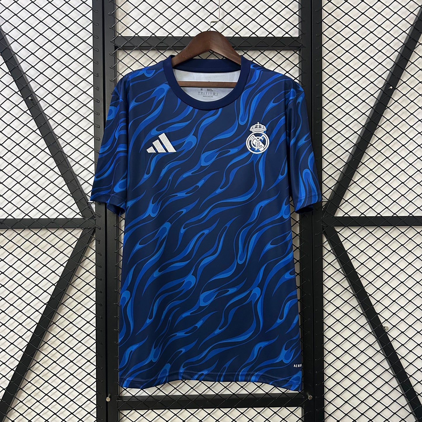 Camiseta Real Madrid Entrenamiento Azul 2025/26 Versión Fan
