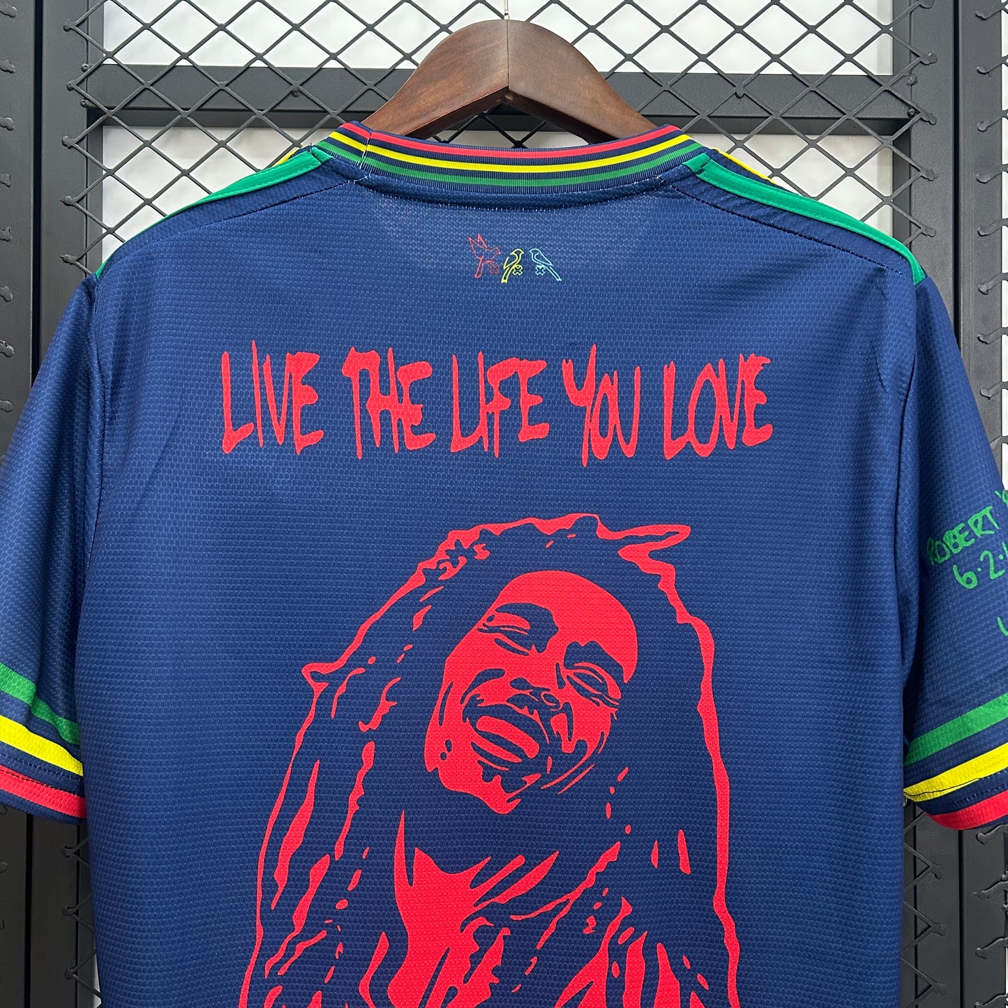 Camiseta Ajax Edición Especial "Bob Marley Azul" 2025/26 Versión Fan