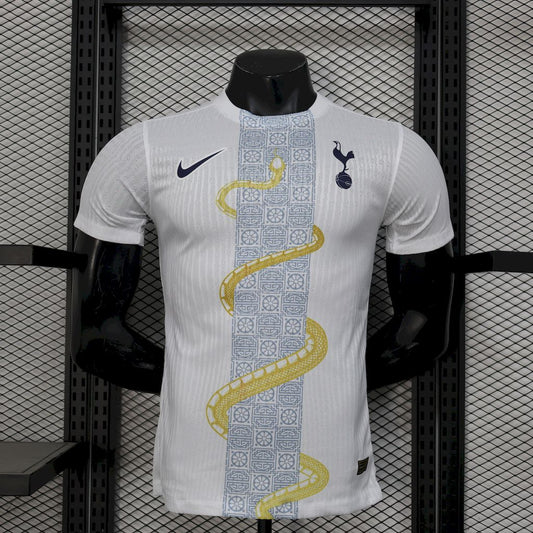 Camiseta Tottenham Hotspur Blanca 2025/26 Versión Jugador