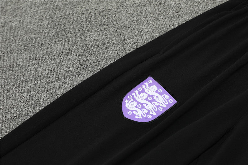 Buzo Completo Inglaterra Negro Morado