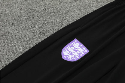 Buzo Completo Inglaterra Negro Morado
