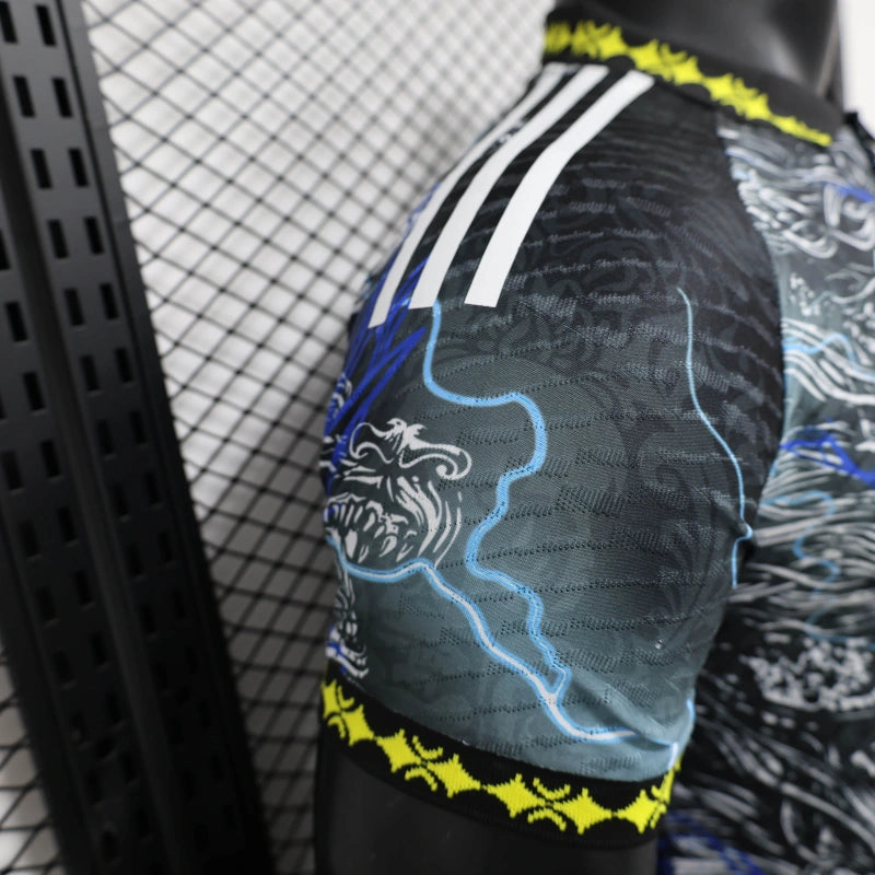 Camiseta Real Madrid "Dragon Azul Polo" 2024/25 Versión Jugador