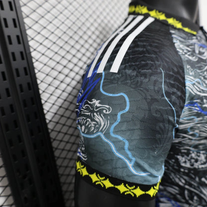 Camiseta Real Madrid "Dragon Azul Polo" 2024/25 Versión Jugador