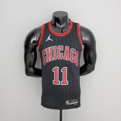 Camiseta Chicago Bulls Jordan Negra NBA 75 Aniversario