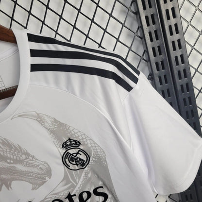Camiseta Real Madrid "Especial Dragon Blanco" 2024/25 Versión Fan