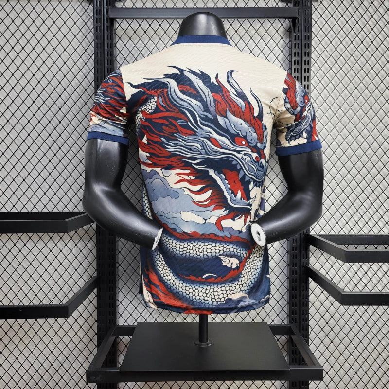 Camiseta Japón "Edición Especial Blanco y Azul" 2024 Versión Jugador