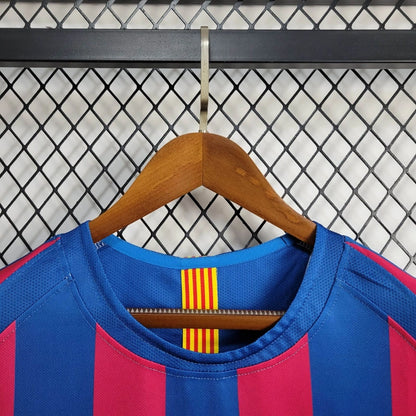 Camiseta FC Barcelona Local Retro 2005/06 Versión Fan