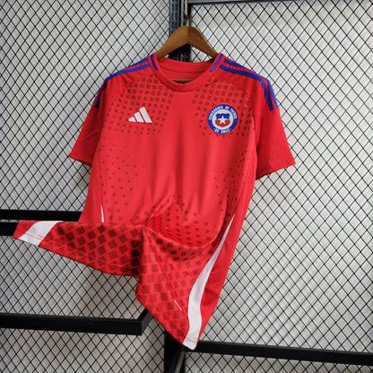Camiseta Chile Local 2024 Versión Fan