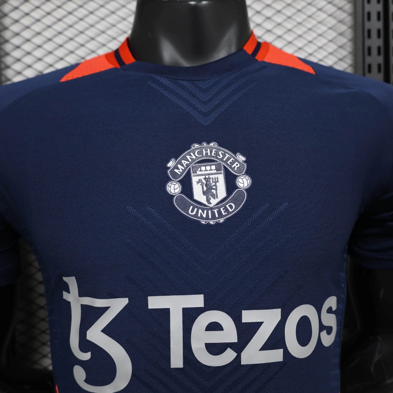 Camiseta Manchester City Edición Especial Azul 2024/25 Versión Jugador