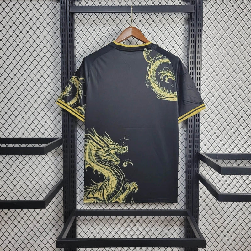 Camiseta Real Madrid "Especial Dragon Negro" 2024/25 Versión Fan