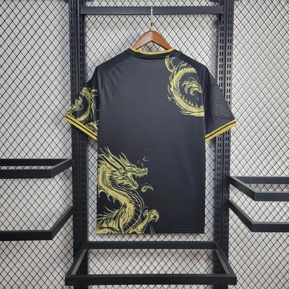 Camiseta Real Madrid "Especial Dragon Negro" 2024/25 Versión Fan