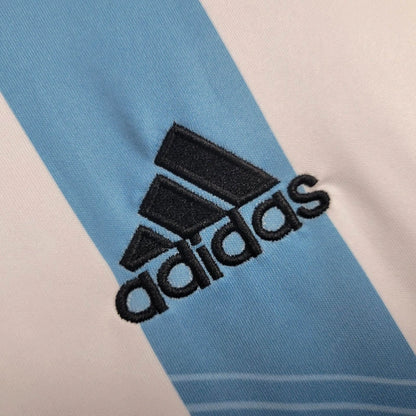 Camiseta Argentina Local Retro 2014 Versión Fan