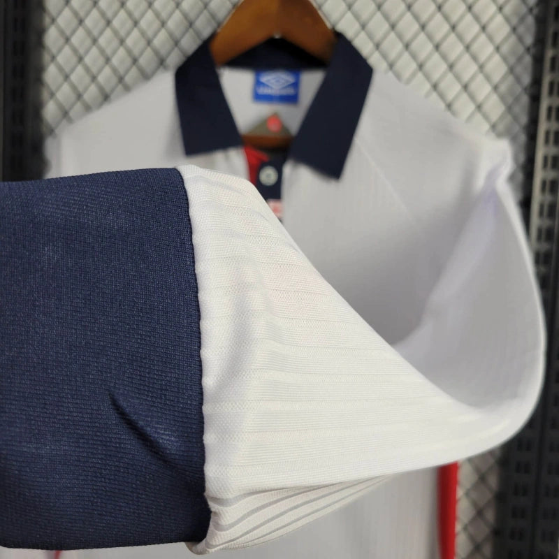 Camiseta Inglaterra Local Manga Larga Retro 1998