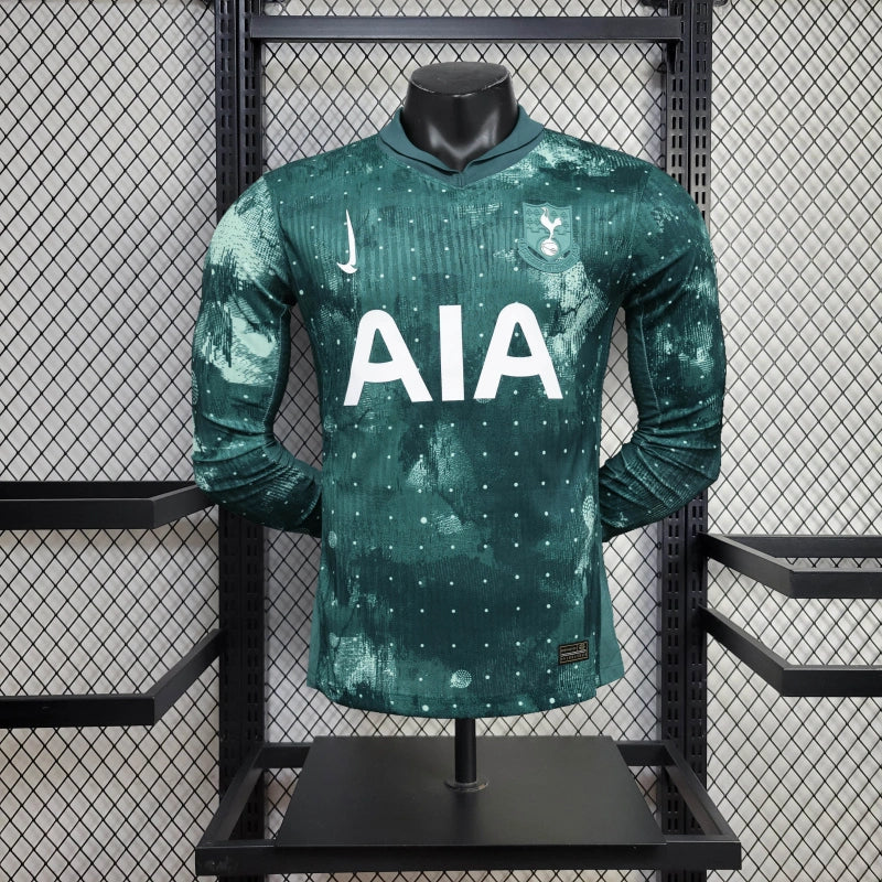Camiseta Tottenham Tercera 2024/25 Versión Jugador Manga Larga