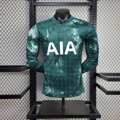 Camiseta Tottenham Tercera 2024/25 Versión Jugador Manga Larga