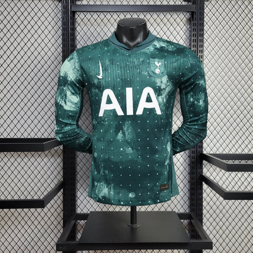Camiseta Tottenham Tercera 2024/25 Versión Jugador Manga Larga