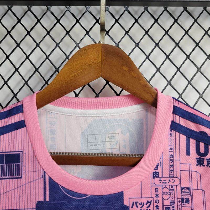 Camiseta Japón Edición Especial "Tokio Rosa" 2024 Versión Fan